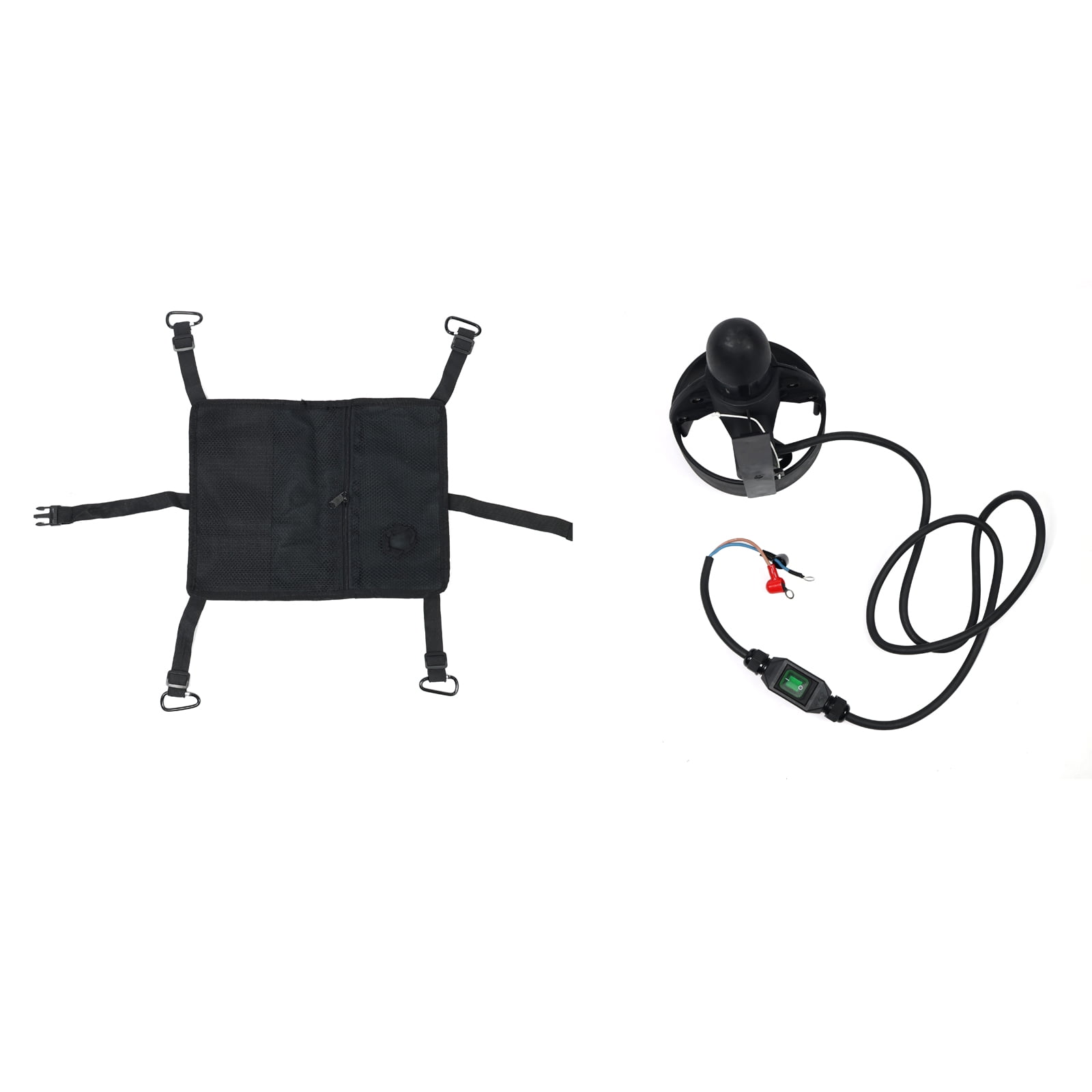 288W Underwater Thruster, 4-5 Kph/2.48-3.11 Mph Propeller Propulsion, Electric Motor for Paddle Boards & Kayaks