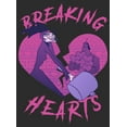thumbnail image 2 of Women's The Emperor's New Groove Yzma Breaking Hearts  Graphic Tee Black Small, 2 of 4
