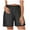 Black, variant on YUGYXL Plus Size Shorts for Women Loose Lightweight Stretch Waist Shorts with Pockets Dressy Summer Shorts Black M