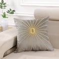 thumbnail image 1 of Wzzjkit Solid Color Pillow Nordic Embroidery Office Chair Back Cushion Pillow, 1 of 6