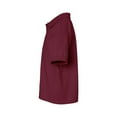 thumbnail image 6 of Gildan Youth DryBlend Jersey Polo, Short Sleeve Shirt, Classic Fit, Maroon, Sizes S-XL, Pack 1, 6 of 7