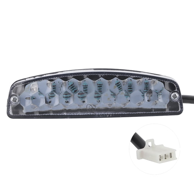 Lámpara trasera de luz de freno Vevor 12V 18 LED para ATV Quad 50/70/90/110/125/150cc