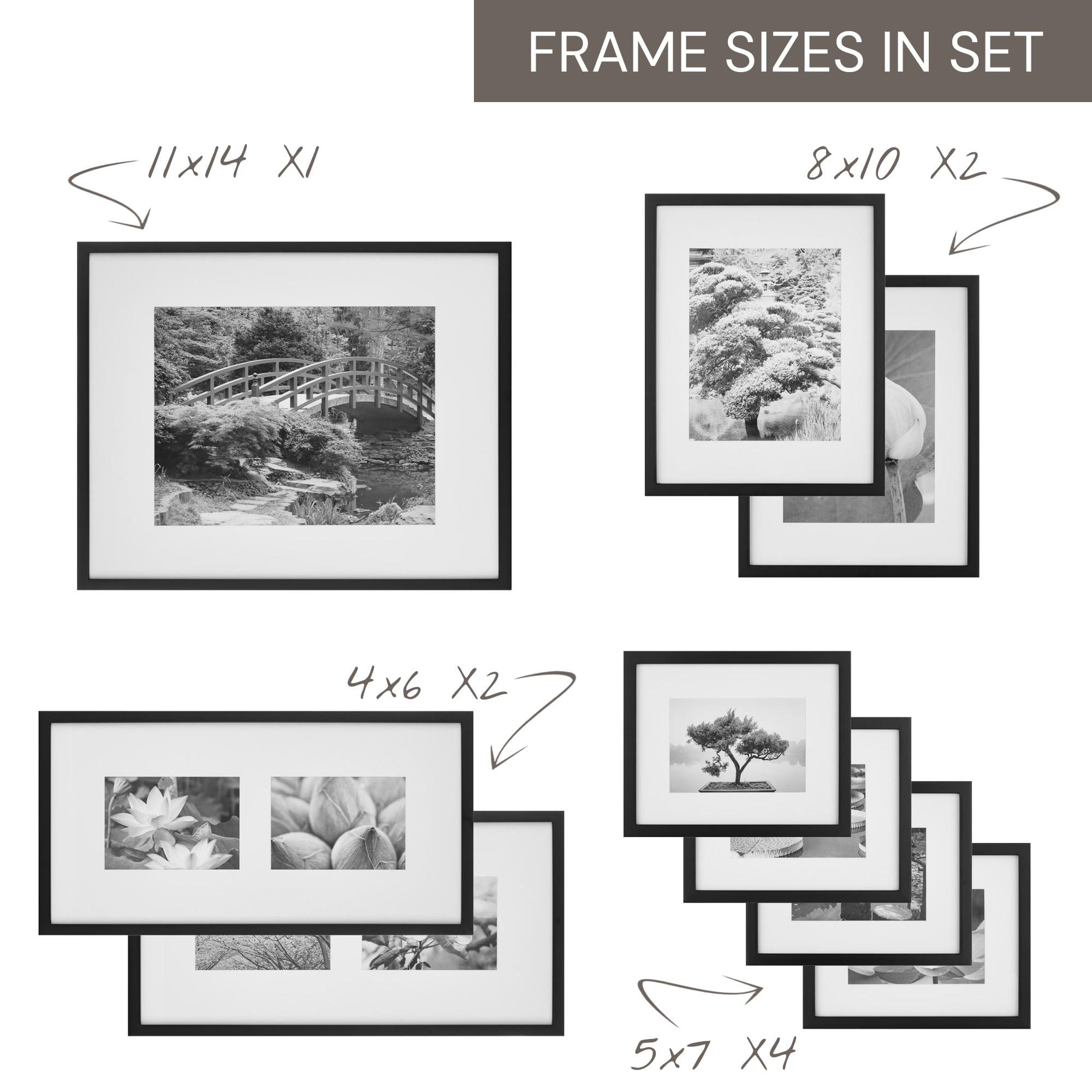 Gallery Frames - 314 Custom Perfect Black Matte Frame