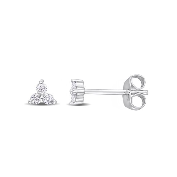 Everly Women's Diamond 10k White Gold Earrings