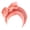 Watermelon red, variant on Hats Christmas Fashion Women Beading Braid Muslim Ruffle Cancer Wrap Cap Sleep Caps Satin Lined Hair Bonnets Winter Hats For Women