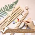 thumbnail image 4 of 6 Pack 15.75" Decorative Wood Trim, Unfinished 3D Wooden Furniture Molding Trim for DIY Craft, Home Wall Cabinet Shelf Window Door (Printed Pattern, 11mm), 4 of 6