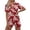 Red Floral, variant on Ekouaer Pajamas Set for Women Short Sleeve Sleepwear Button Down Pjs Soft 2 Piece Lounge Sets