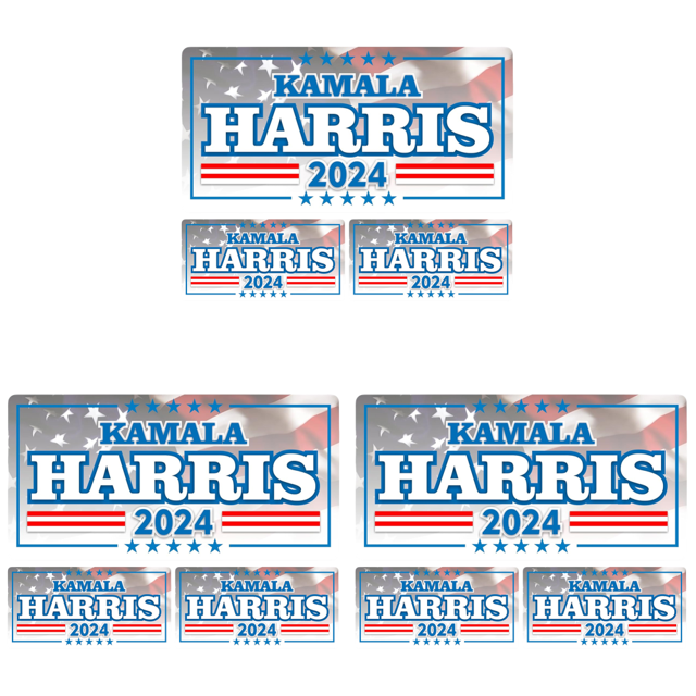 Calcomanías para Parachoques Coche Pegatina Las Elecciones Presidenciales Kamala Harris 2024 3 Uds.