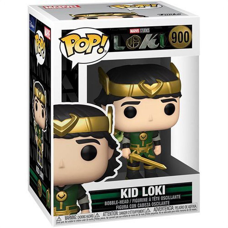 Funko Pop! Marvel Studios Loki: Kid Loki #900 (Bundled with Pop Protector  to Protect Display Box)