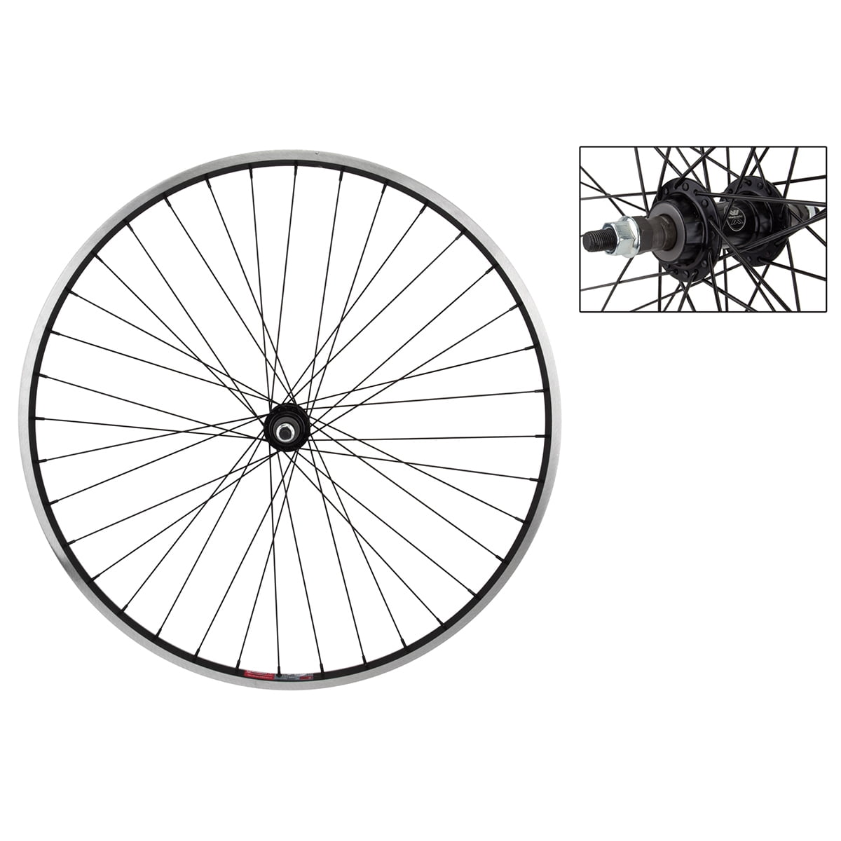 Wheel Rear 26X1.75 Aly Sl 36 Aly Fw 5//6//7Sp Bo Sl 135Mm 12Gss