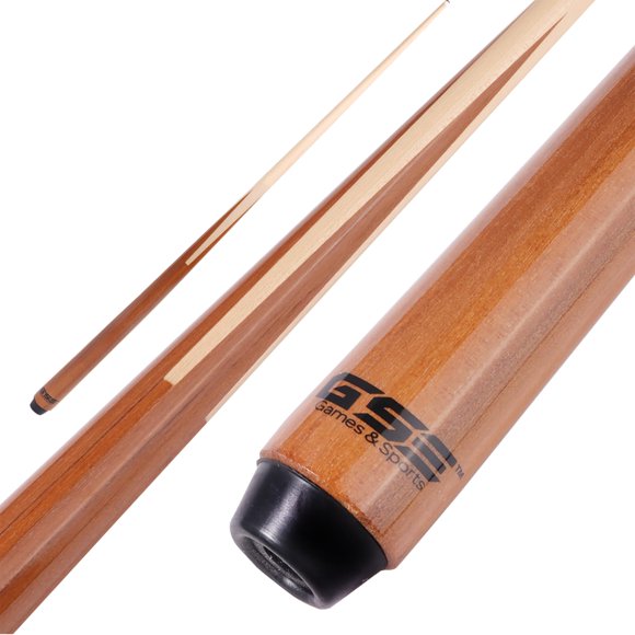 GSE Games & Sports Expert 36" 1-Piece Canadian Maple Shorty Billiard Pool Cue Sticks, Hardwood Billiard House Bar Pool Cue (36-Inch, 1 Pack)