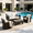 Brown, variant on Superjoe 4 Piece Outdoor Patio Furniture Set Rattan Sectional Conversation Set, 4 Cushioned Seats, Gray, 4