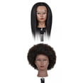 thumbnail image 1 of Cabeza de maniquí Colco cabeza de maniquí con cabello humano, 1 of 8