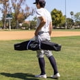 thumbnail image 5 of GoSports 7 ft x 7 ft PRO Baseball & Softball Practice Hitting & Pitching Net with Bow Type Frame, 5 of 7