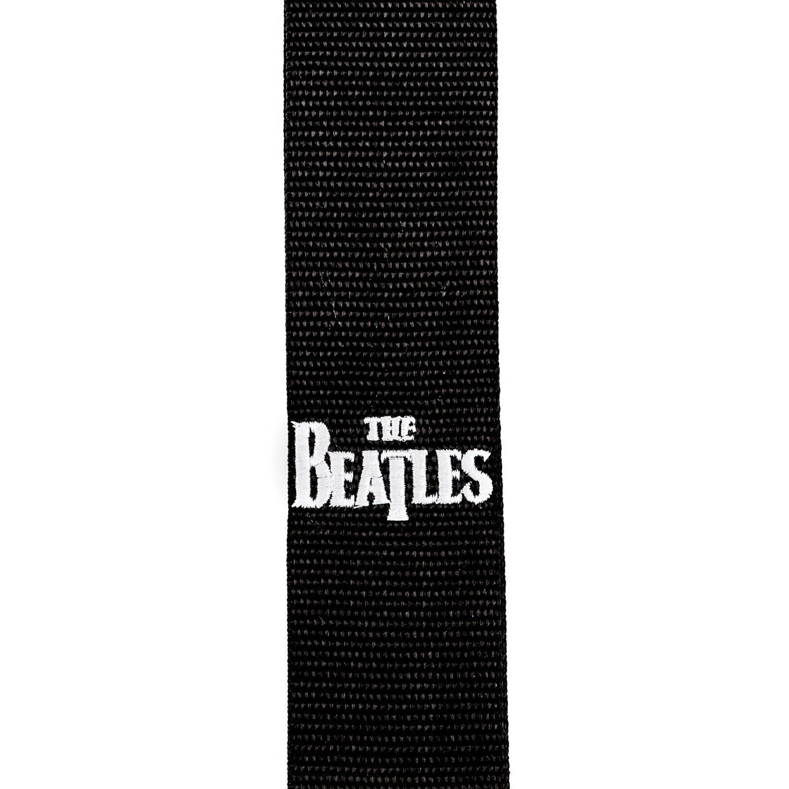 D'Addario - Planet Waves Beatles Guitar Strap Poly Black Logo