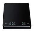 thumbnail image 2 of Mini Coffee Scale with Timer,Rechargeable Espresso Scale,3kg/0.1g Precision Scale for Espresso&Pour-Over Coffee,Portable Digital Kitchen Scale,Black, 2 of 5
