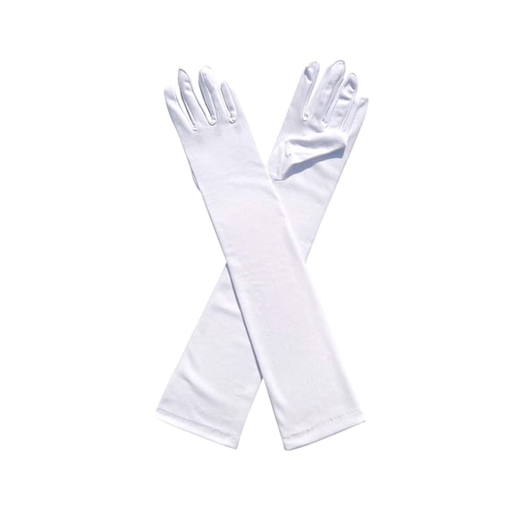 Zmeidao Adult Over Elbow Stretch Long Spandex Opera Gloves