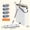 12.99"mop+bucket+giving 4 pads, variant on Flat Mop and Bucket Set, Wet and Dry Floor Cleaning System with 12.99 or 15.75 Inch Mop Head, 2, 4 or 7 Washable Microfiber Replacement Pads