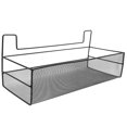 thumbnail image 2 of MLINS 5pcs Hanging Wall Basket Wall Mount Sturdy Iron Wire Basket Wire Storage Basket Bathroom Shelf, 2 of 8