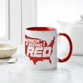 thumbnail image 4 of CafePress - Seeing Red Mug - 11 oz Ceramic Mug - Novelty Coffee Tea Cup, 4 of 4