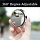 thumbnail image 2 of Car Mirror Glass 2Pcs 360 Degree Adjustable Blind Spot Mirror Convex Rearview Mirror WideAngle Frame Heated Black, 2 of 5