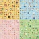 thumbnail image 2 of Kawaii Cartoon Girls Journaling Stickers - 100 Sheets Cute PET Transparent Scrapbooking Clipping Decals Sticker Gift Box for Diary Bullet Album, Junk, 2 of 4