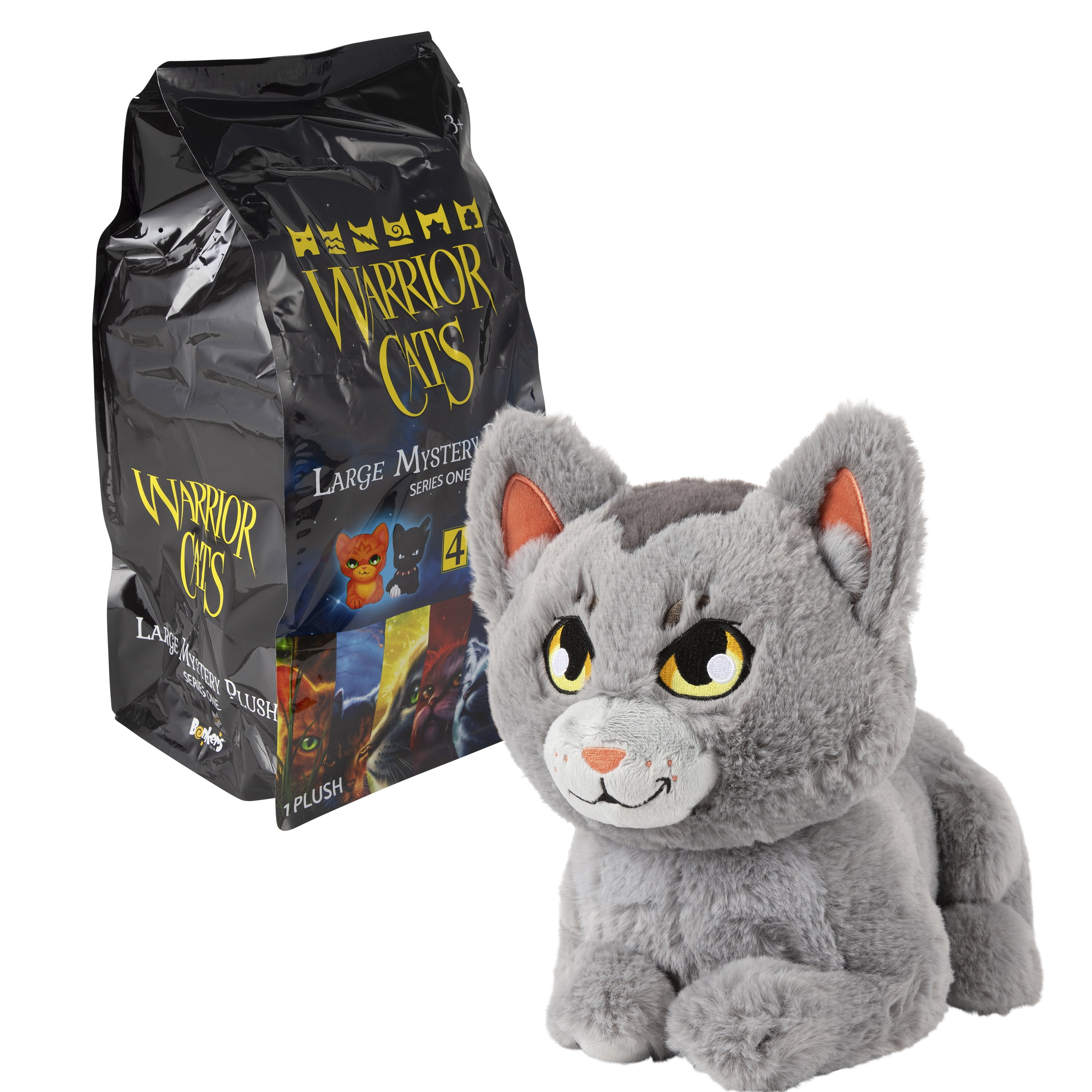 Warrior Cats 11" Mystery Plush, Series 1, Ages 3+