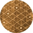 thumbnail image 1 of Ahgly Company Indoor Round Persian Orange Traditional Area Rugs, 5' Round, 1 of 1