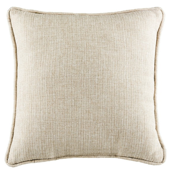 Belmont Metal Square Pillow - Textured Cream