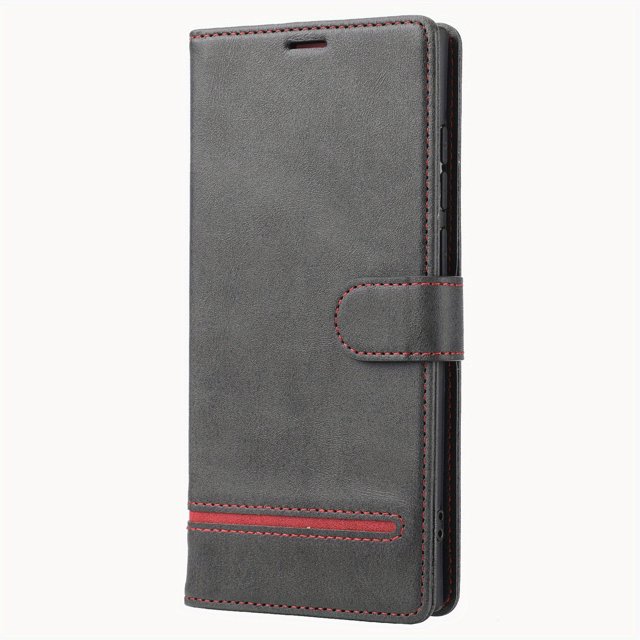 Luxury Leather Phone Case For Samsung Galaxy S23 S22 Ultra Note 20 Ultra A54 A53 A14 Flip Card Bag Business Wallet Magnetic Buckle Shockproof Protect Cover