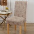 thumbnail image 5 of Steadline Premium Jacquard Dining Chair Cover - Elastic Full Coverage Slipcover for Kitchen and Dining Room - Non-Slip Stretchable Chair Protector - Washable Home Textile, 5 of 7