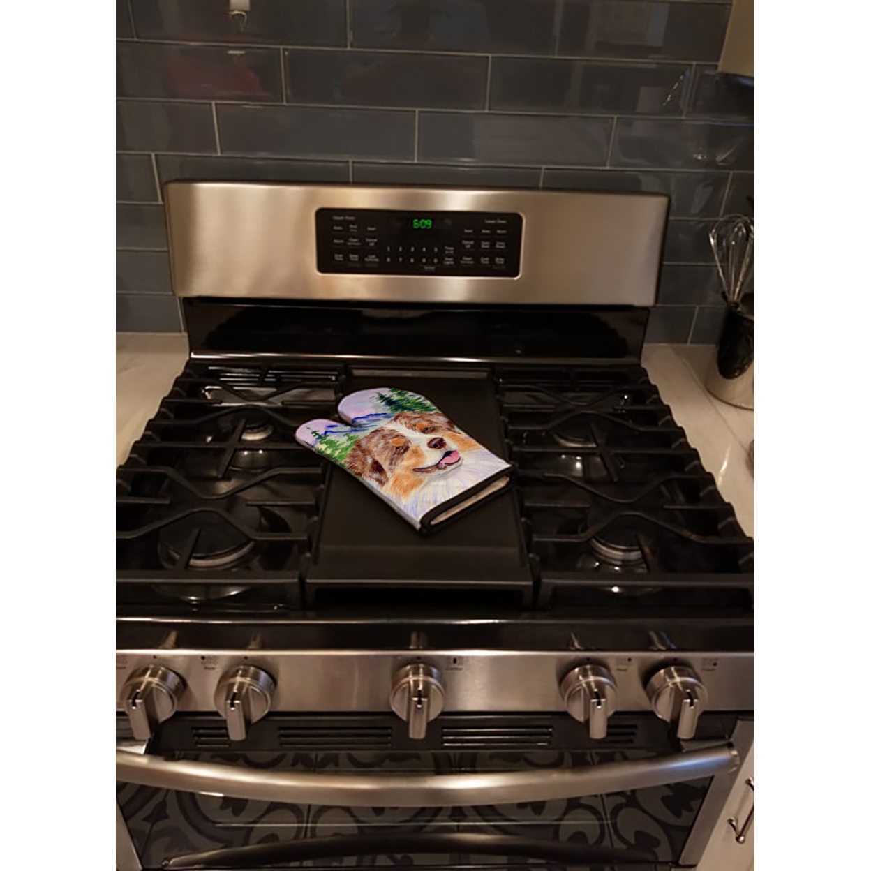 Australian Shepherd Oven Mitt