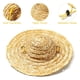 thumbnail image 3 of Sombrero de paja ajustable para mascotas, gorra de sombrero de perro de moda, gorra de cubo para el solL, 3 of 5