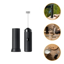 OFFIGAM Electric Frother Handheld Automatic Mixer Black Kitchen Whisk for Coffee Latte Cappuccino