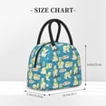 thumbnail image 2 of Fotbe Cute Polar Bear Fishing Bolsa de Almuerzo con Estampado, Lonchera Aislada, Contenedor de Comida Reutilizable Tipo Cooler a Prueba de Fugas, 2 of 6