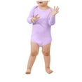 thumbnail image 7 of Mgmyaa Unisex Infant Boys Girls Romper Long Sleeve Crew Neck Snap Closure Baby Bodysuit Soft One-Piece Outfit, 7 of 7