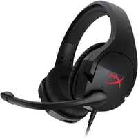 HyperX Cloud Stinger Lightweight, Comfortable Memory Foam Gaming Headset with Swivel to Mute Noise-Cancellation Mic (Black)