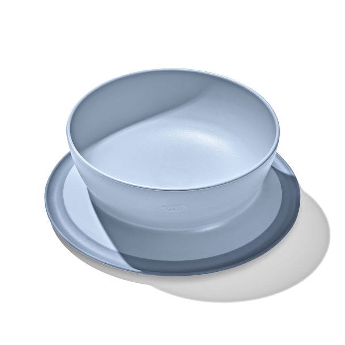 OXO オクソー Tot トット 吸盤付き仕切ボウル くっつく お皿 離乳食 衛生 ベビー 食器 食洗機対応 漂白剤 キッチン すべらない 子供