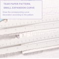thumbnail image 6 of Irregular Jagged Ruler Metal Paper Tearing Ruler Craft Ruler 12Inch Deckle Edged Ruler Measuring Ruler for Card Making, 6 of 8