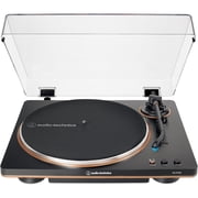 Audio-Technica AT-LP70X-BZ Fully Automatic Belt-Drive Turntable, Black/Bronze with 2 YR CPS Enhanced Protection Pack