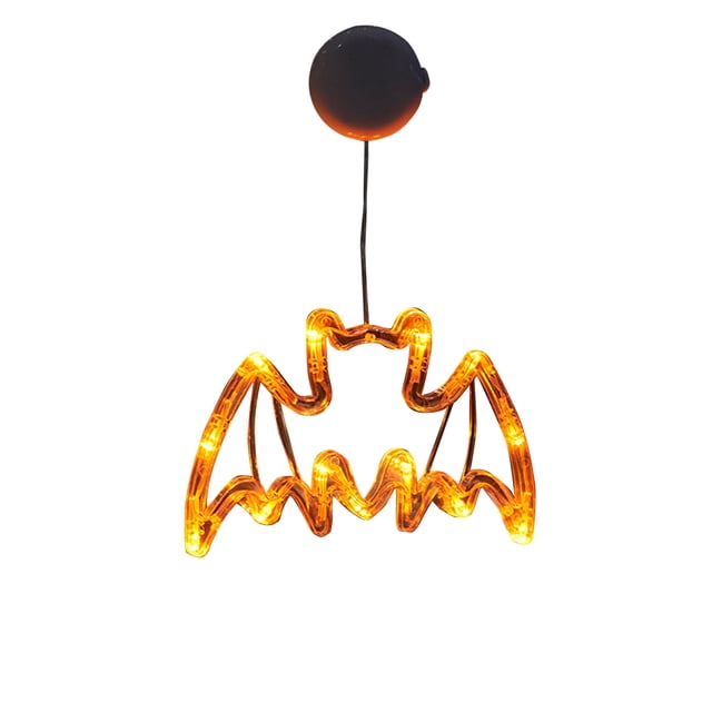 Maojin Luces nocturnas de Halloween, diseño de escena, accesorios luminosos, Bar, atmósfera, vestir, pegatinas para ventana, pegatinas para ventana del hogar