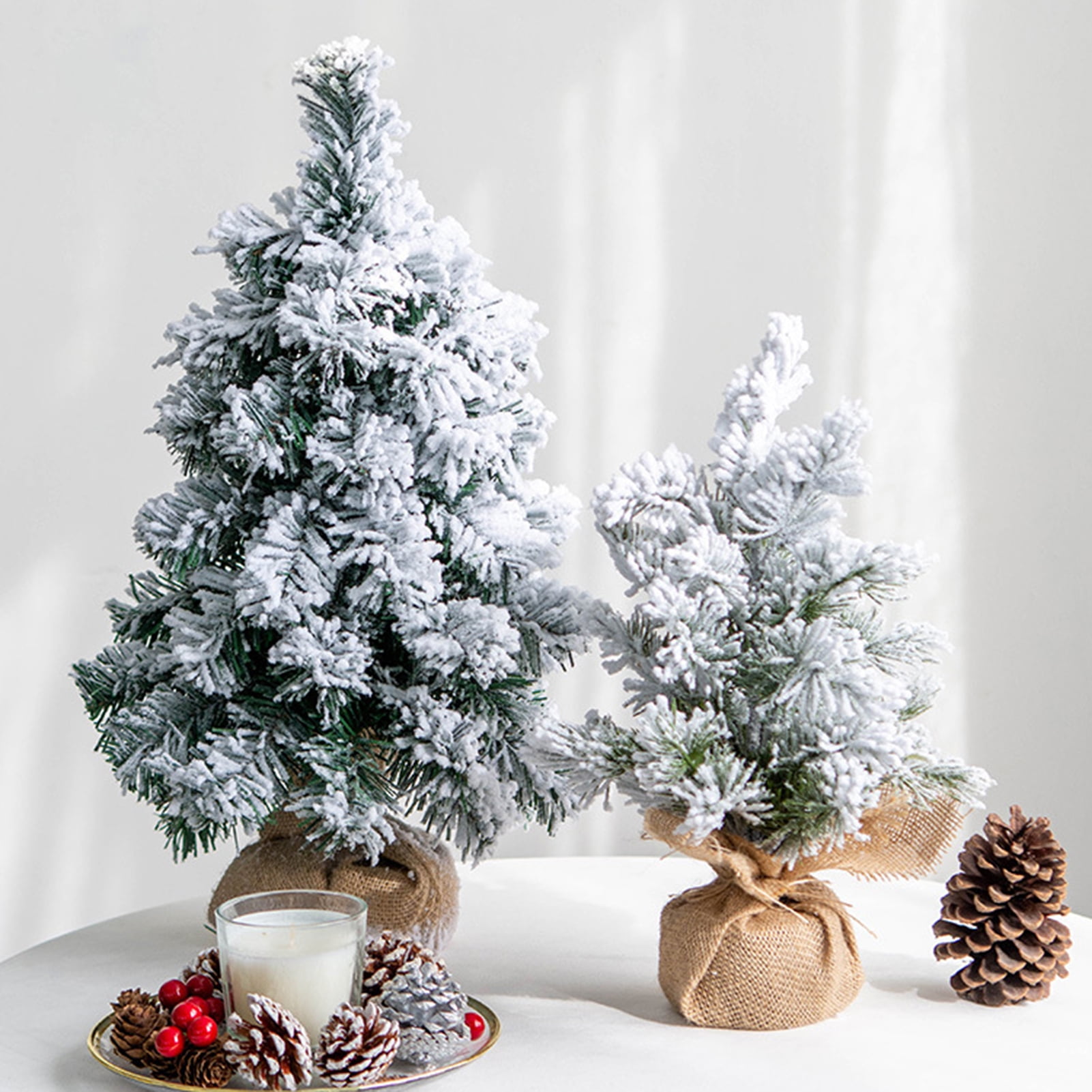 Realistic small artificial christmas trees discount