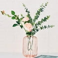 thumbnail image 3 of Florero , florero del escrito del alambre del hierro del estante de , tal se describe, oro and rosa 6 x Oro rosa 6 x 12 pulgadas, 3 of 8
