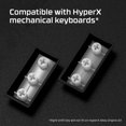 thumbnail image 4 of HyperX Full key Set Keycaps - PBT (White), 4 of 6