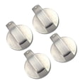 thumbnail image 4 of SHISUYAN 4pcs Metal Round Gas Stove Knobs Cooker Oven Hob Control Button Gas Stove on off Replacement, 4 of 8