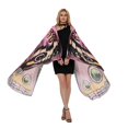 thumbnail image 2 of ITFABS Châle Papillon pour Femmes avec Couleur Vive, Sangle de Main Réglable, 2 of 4