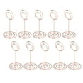 thumbnail image 3 of Card Stand, Photo Holder Round Base Electroplating Process Durable Wearable  For Weddings For Offices For Home, 3 of 8