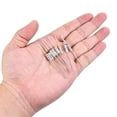 thumbnail image 4 of Uxcell 10 Pcs Metal Temperature Thermal Fuse SF130 130C 266F 10A 250V Cutoff Thermal Fuse con 20 Pcs BN1.25 Conector de Terminales Desnudos, 4 of 6