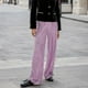 thumbnail image 1 of WILLBEST Pantalones Casuales para Mujer, de Pierna Ancha, con Lentejuelas, Cintura Alta, Sueltos, Brillantes, Dorados y Verdes. Chica, 1 of 4