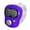 Purple, variant on YYKihy LED Finger Ring Counter Compact Quick Response Adjustable Circle Easy Simple Operation Counter Home Supply